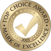 top choice award mark of excellence logo